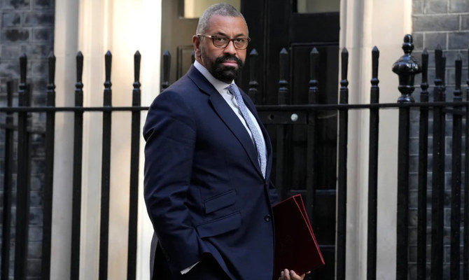The two-state solution is the only way to bring about security, stability and prosperity for Israelis and Palestinians, according to the UK’s Foreign Secretary James Cleverly. (AP/File)