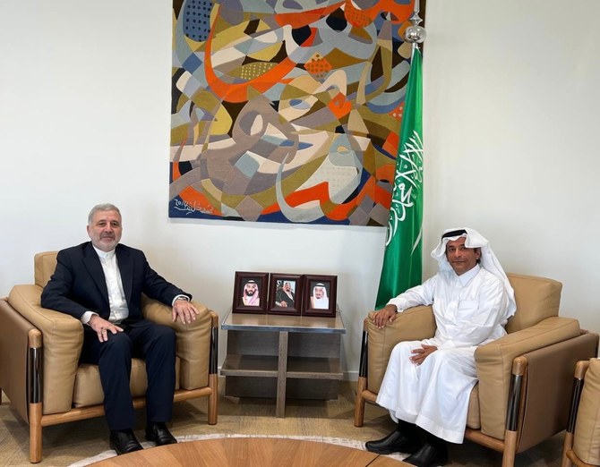 The parties discussed bilateral relations and other topics of common interest during their meetings. (VIA X @KSAmofaEN)