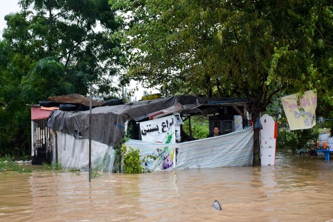 Severe floods have hit northern Iran, wounding 20 people and damaging infrastructure, after what officials described as the heaviest rainfall in the area in a century, local media reported. (AFP)