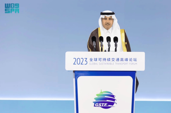 Saudi Transport and Logistics Services Minister Saleh bin Nasser Al-Jasser. SPA.