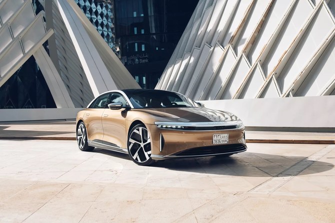 Lucid aims to transition AMP-2 to complete build unit production after the middle of the decade, with an additional annual capacity of 150,000 cars. File