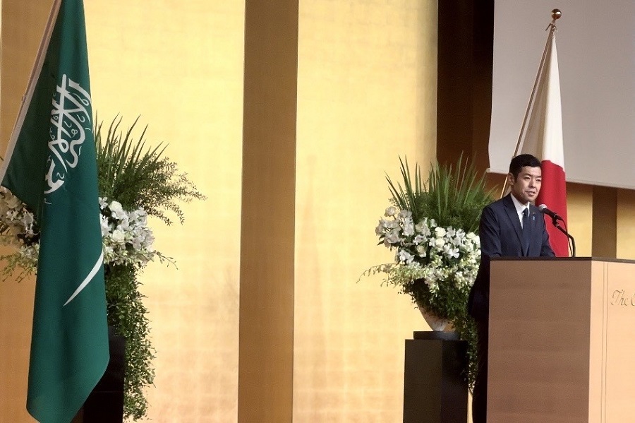 The event at the Okura Hotel in Tokyo was attended by around 300 dignitaries, including Japanese government officials, members of parliament, academics, diplomats, Arab and Muslim community members, and Saudi students and businesspeople. (ANJ)