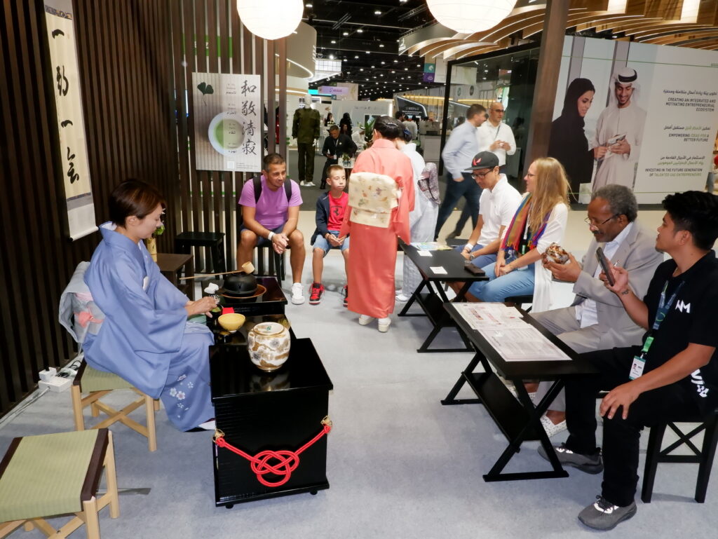 JODCO is the Abu Dhabi sector of Japan's largest oil and gas company Inpex, and they presented authentic Japanese culture at ADIHEX this year. (Supplied)