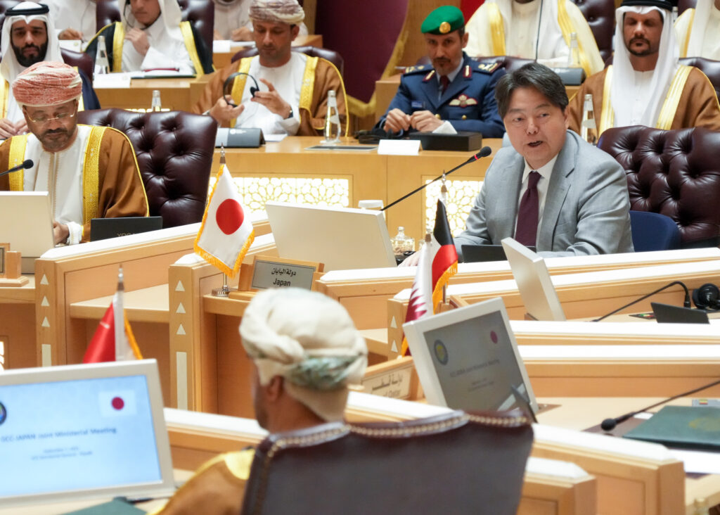 The Japanese minister explained that there was great potential for both sides to benefit through combing together the strengths of both regions and their partnerships. (Supplied)