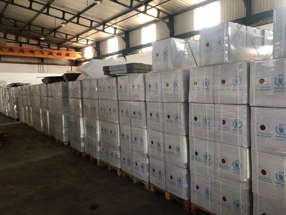 The aid was sent in response to the damages caused by the flood disaster in the Arab country and arrived at the airport in Benghazi, the eastern part of Libya. (MOFA)