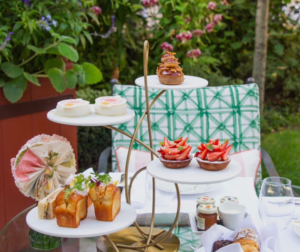 The menu is available every day from 3pm–6pm at Café Antonia and Le Jardin Français, with the classic teatime menu at about ¥12,500 per person. (Supplied)