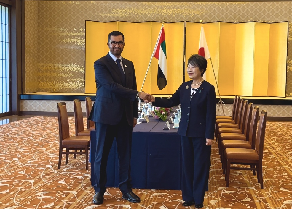 Kamikawa expressed her appreciation for Minister Jaber’s support in receiving Prime Minister Kishida in the UAE in July this year. (ANJ)