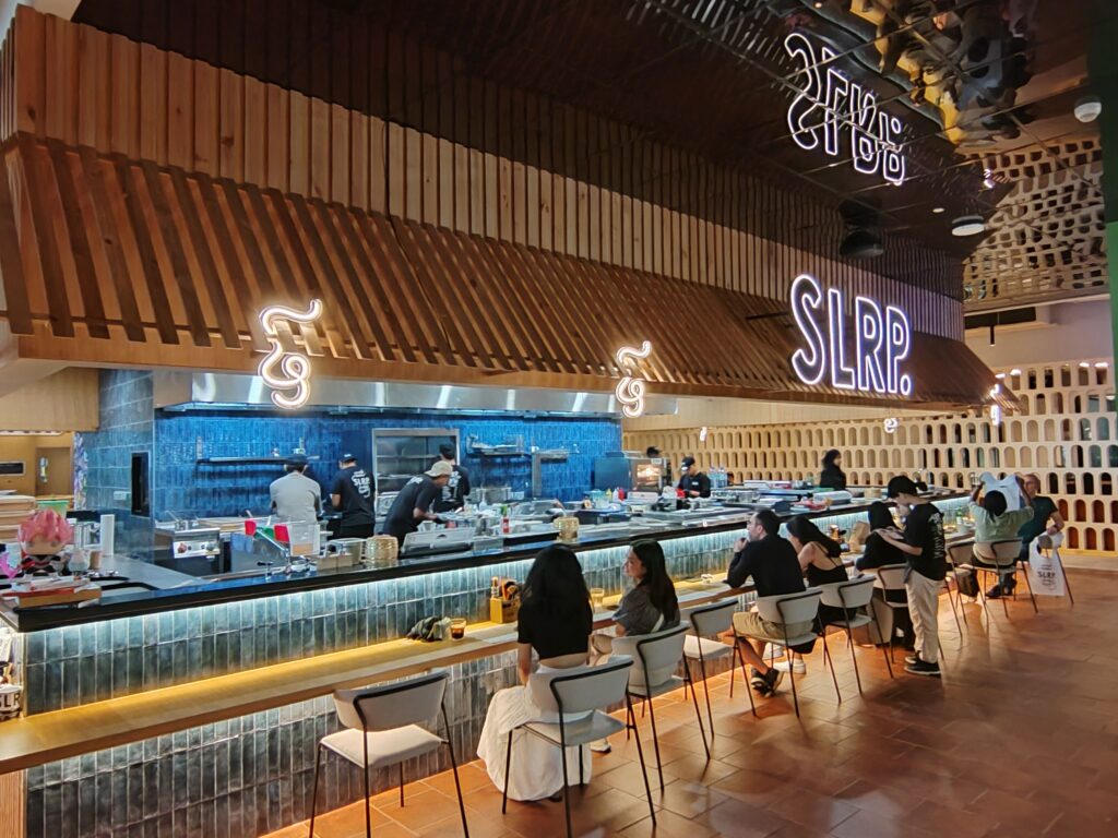 SLRP offers an exciting experience curated by Chef Shun Shiroma, known for his Michelin-starred expertise in ramen.