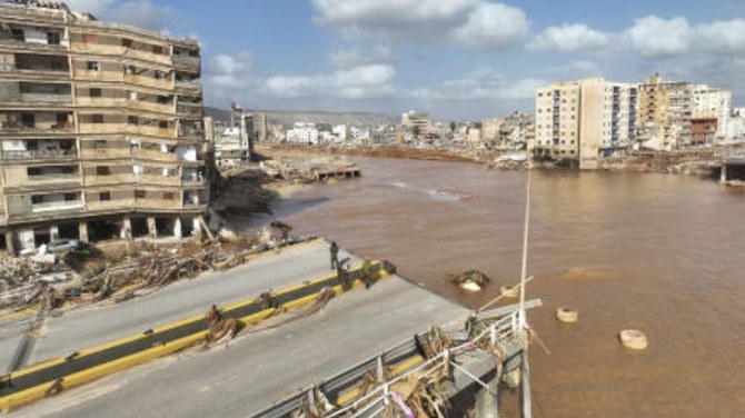 Mediterranean storm Daniel caused devastating floods in Libya that broke dams and swept away entire neighborhoods in multiple coastal towns, the destruction appeared greatest in Derna city. (AP)