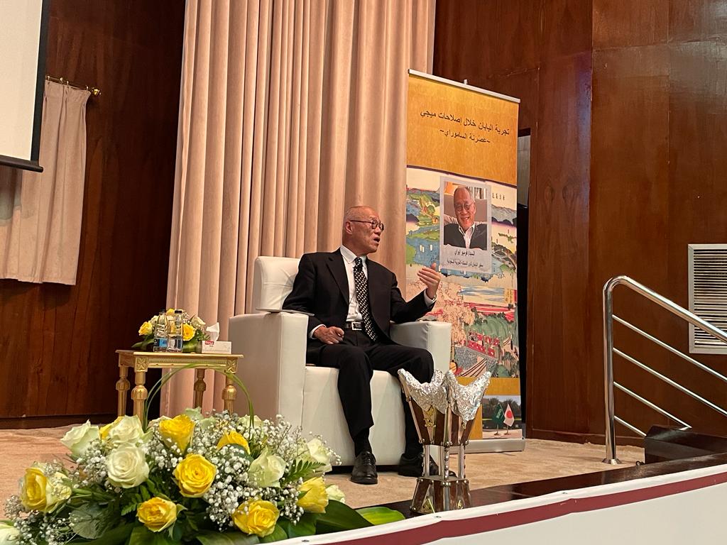 Prior to the lecture, the ambassador paid a courtesy visit to Prince Faisal bin Nawaf bin Abdulaziz, the Governor of Al-Jouf province. (Supplied)