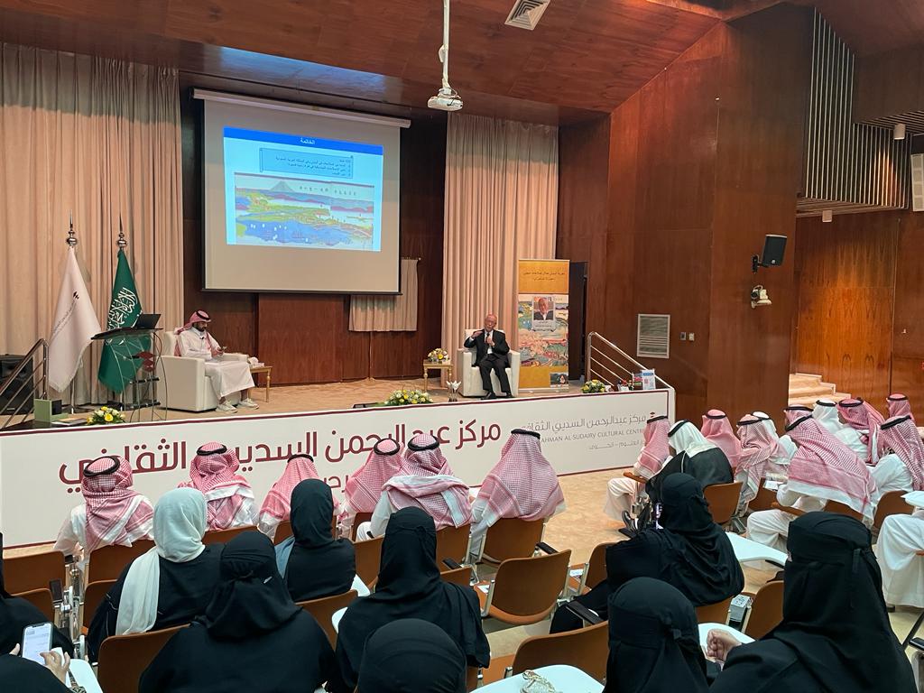 Prior to the lecture, the ambassador paid a courtesy visit to Prince Faisal bin Nawaf bin Abdulaziz, the Governor of Al-Jouf province. (Supplied)