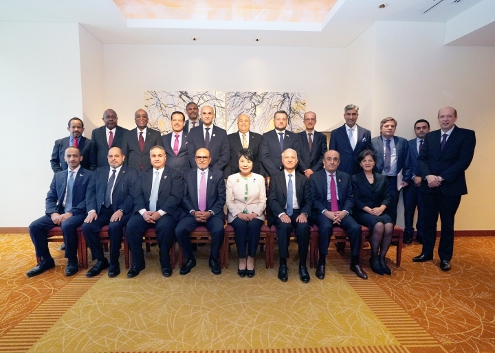 Twenty Ambassadors and heads of missions of the Council participated in the luncheon. (MOFA)