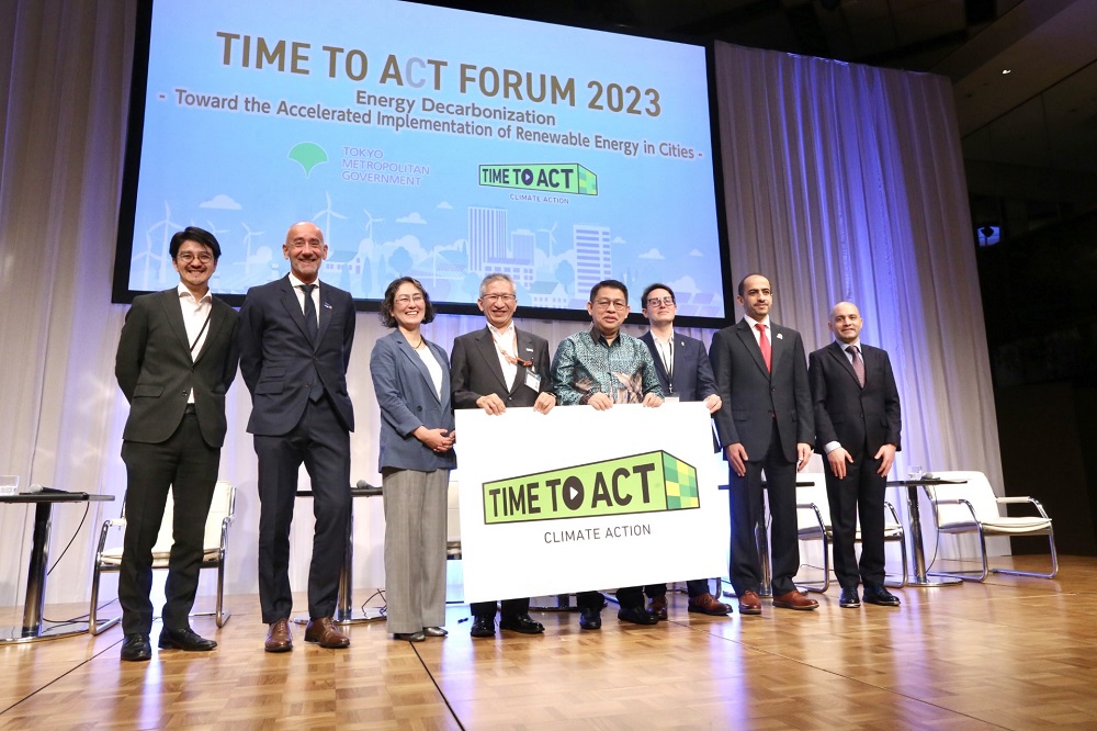 Saudi Arabia and UAE made contributions to the Time to Act Forum in Tokyo on Wednesday. (ANJ)