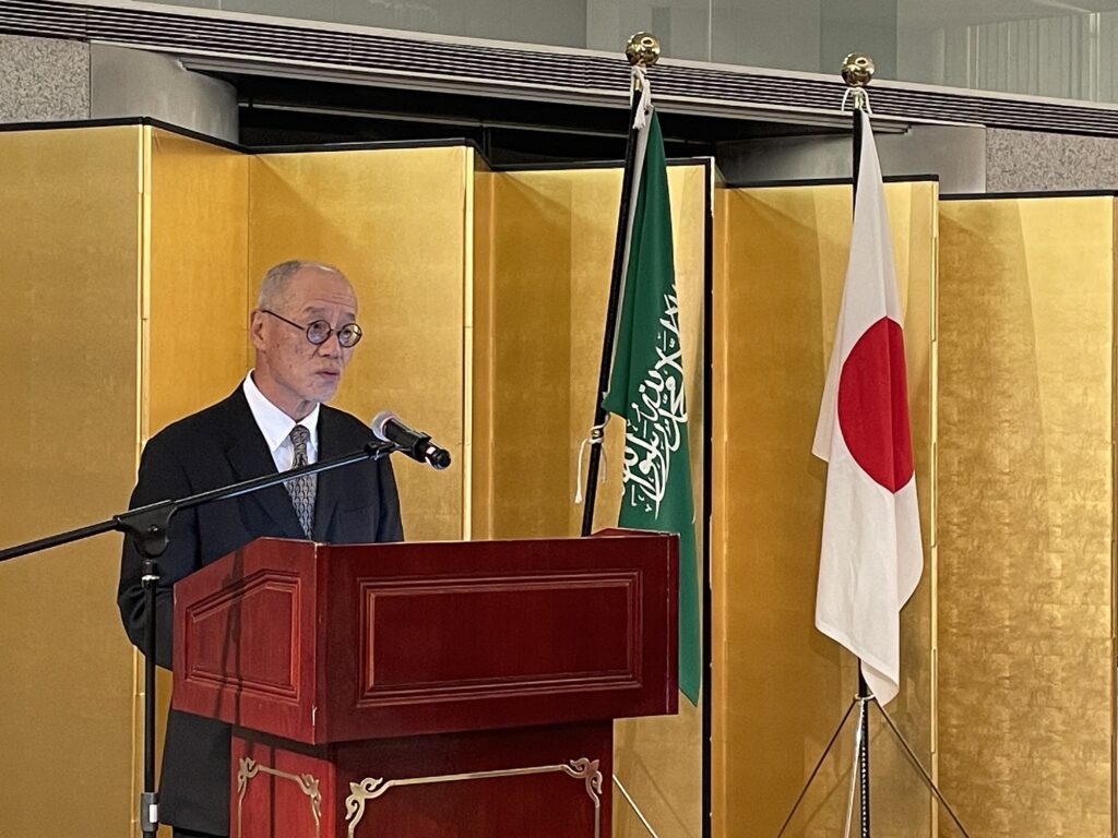 The ceremony was attended and witnessed by a number of businesspersons and representatives of the Japanese companies in Saudi Arabia. (Supplied)