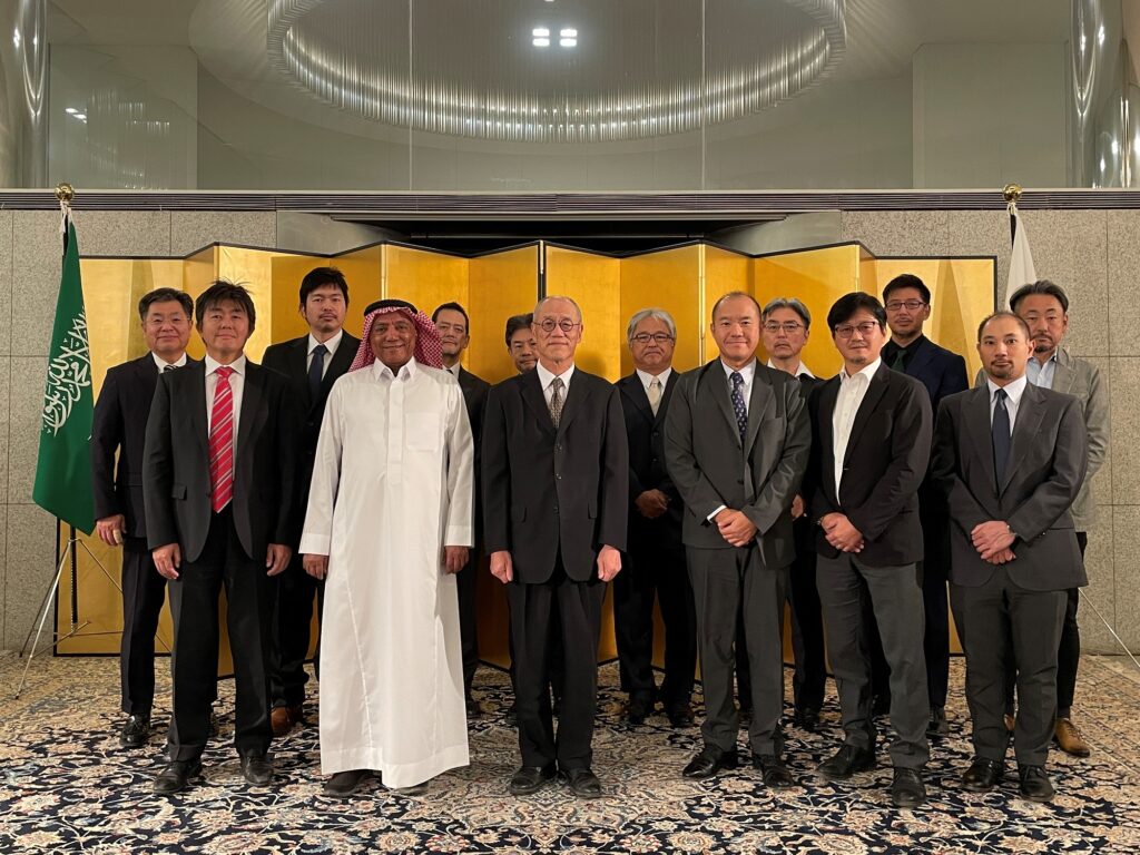 The ceremony was attended and witnessed by a number of businesspersons and representatives of the Japanese companies in Saudi Arabia. (Supplied)