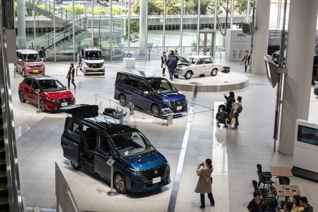 The rise reflected a recovery in vehicle demand in line with the easing of the COVID-19 pandemic and an improvement in semiconductor supplies. (AFP)