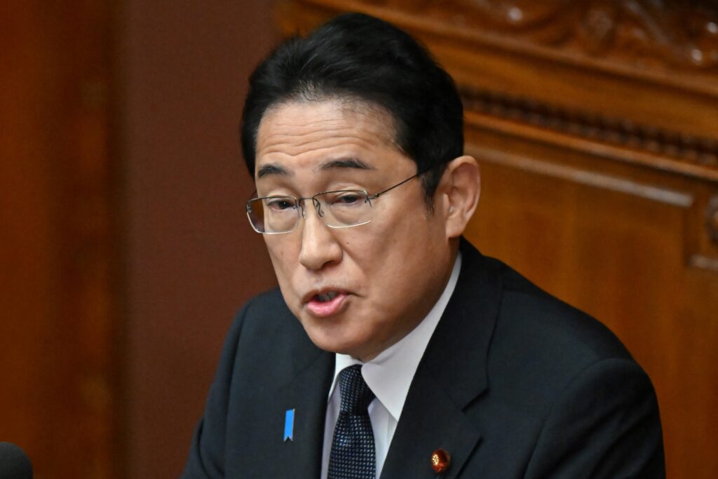 The Japanese government plans to use reserve funds set aside in its fiscal 2023 budget to finance measures included in a planned economic package. (AFP)