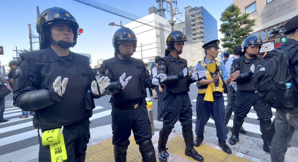 Demonstrations have been active against the Israeli embassy in Tokyo by various Japanese groups denouncing the 