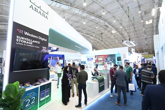 Visitors at the Intersec Saudi Arabia International Exhibition. (Intersec)
