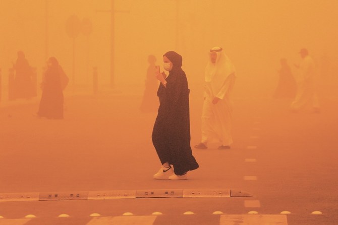With COP28 set to take place in Dubai in November, experts believe the causes of the MENA region’s poor air quality warrant urgent attention. (AFP)