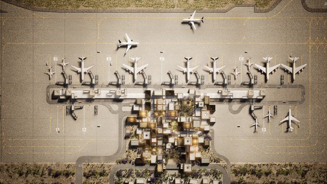 A master plan for the Kingdom’s new Abha International Airport was launched on Thursday. (SPA)