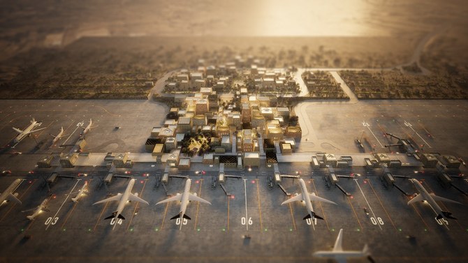 A master plan for the Kingdom’s new Abha International Airport was launched on Thursday. (SPA)