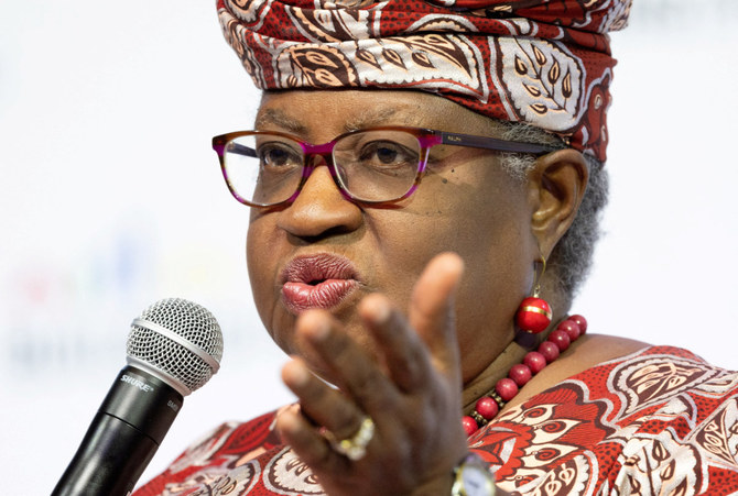 Okonjo-Iweala said global uncertainty was already limiting growth in trade, but that would be exacerbated should the war between Israel and Hamas widens. (REUTERS//File Photo)