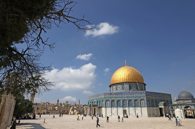 Israeli police restricted Palestinian worshippers’ from accessing Al-Aqsa Mosque to perform Friday prayers. (AFP filephoto)