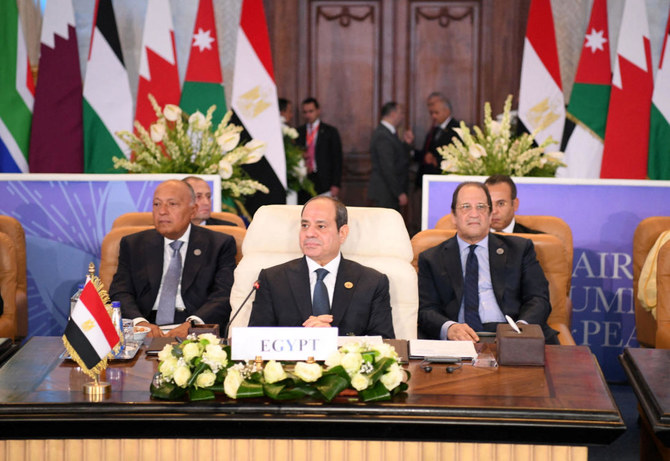 Egyptian President Abdel Fattah al-Sisi inspected scores of Egyptian warplanes, tanks, and other military hardware at an exercise on the western edge of the Sinai Peninsula. (File/Reuters)
