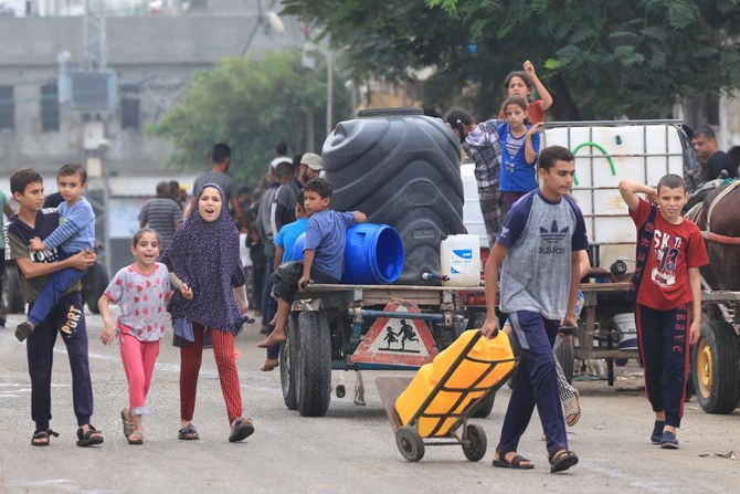 Aid supplies to Gaza have been choked since Israel began bombarding the densely-populated Palestinian enclave. (AFP)