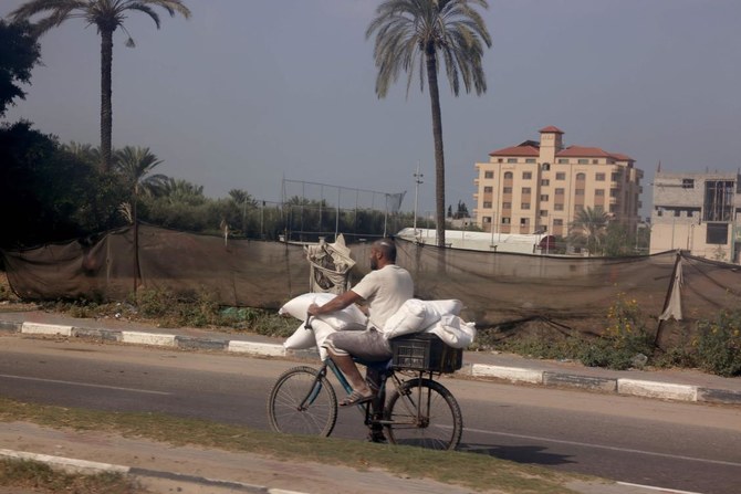 Israel imposed a siege on Gaza in the aftermath of the October 7 Hamas attack, blocking humanitarian aid from entering the Palestinian enclave. (AFP)