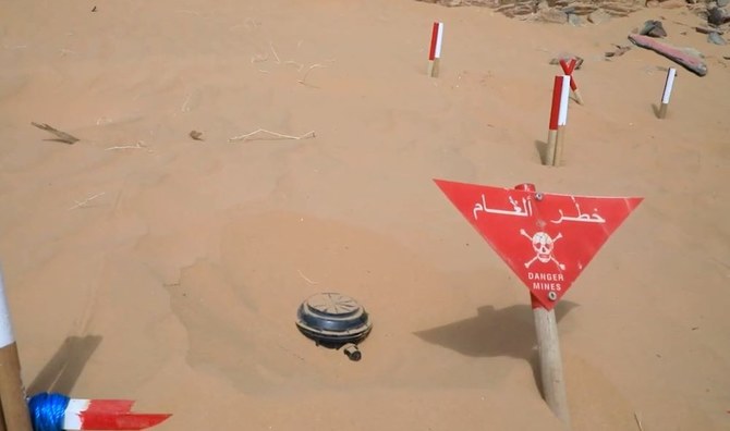 A total of 419,997 mines have been cleared since the start of the Masam project in 2018. (Twitter/@Masam_ENG)
