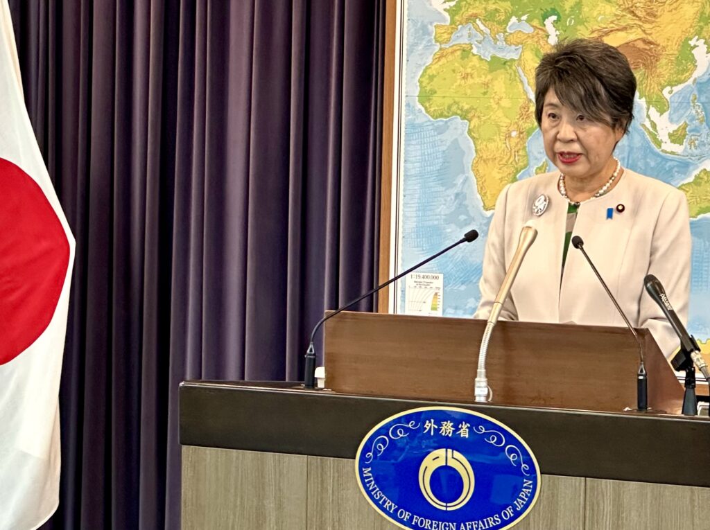Minister Kamikawa expressed appreciation for Egypt's diplomatic efforts on this matter. (ANJ)