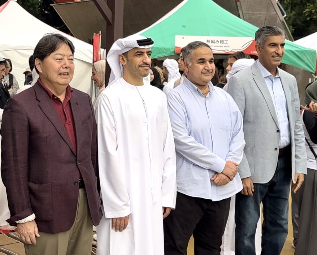 A United Arab Emirates Festival is being held in Tokyo on this weekend, celebrating the music, food, and culture of the UAE. (ANJ)