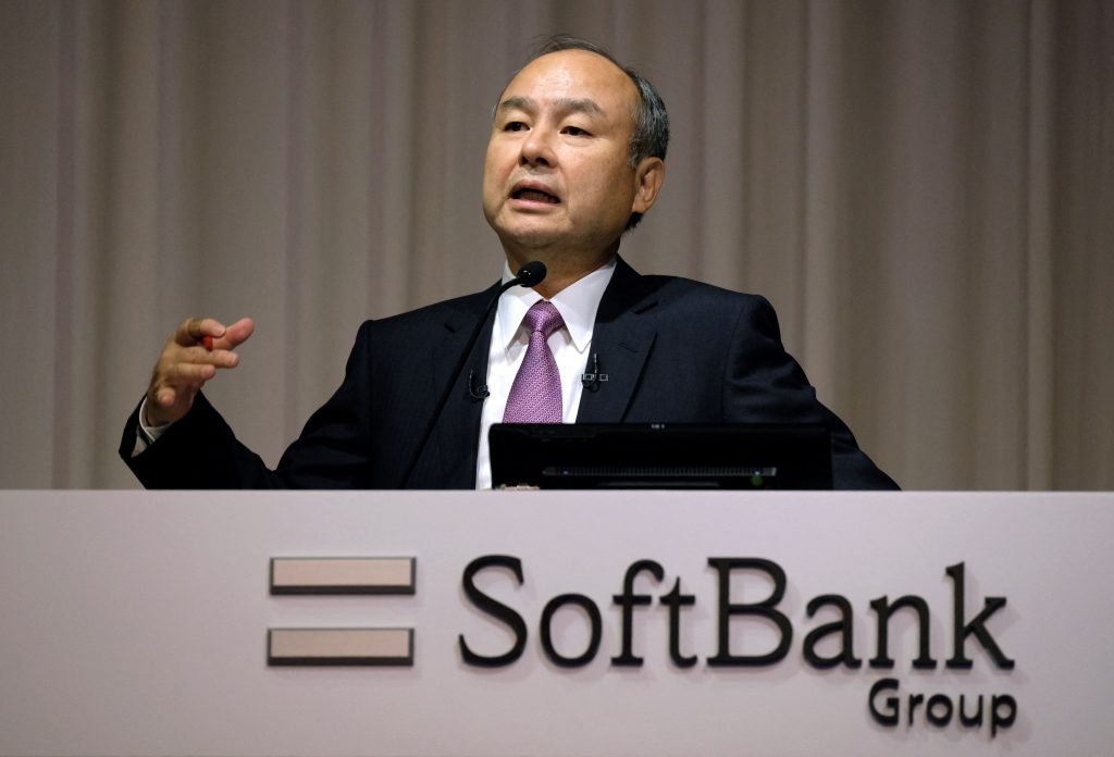 SoftBank Group Corp. Chairman and CEO Masayoshi Son.