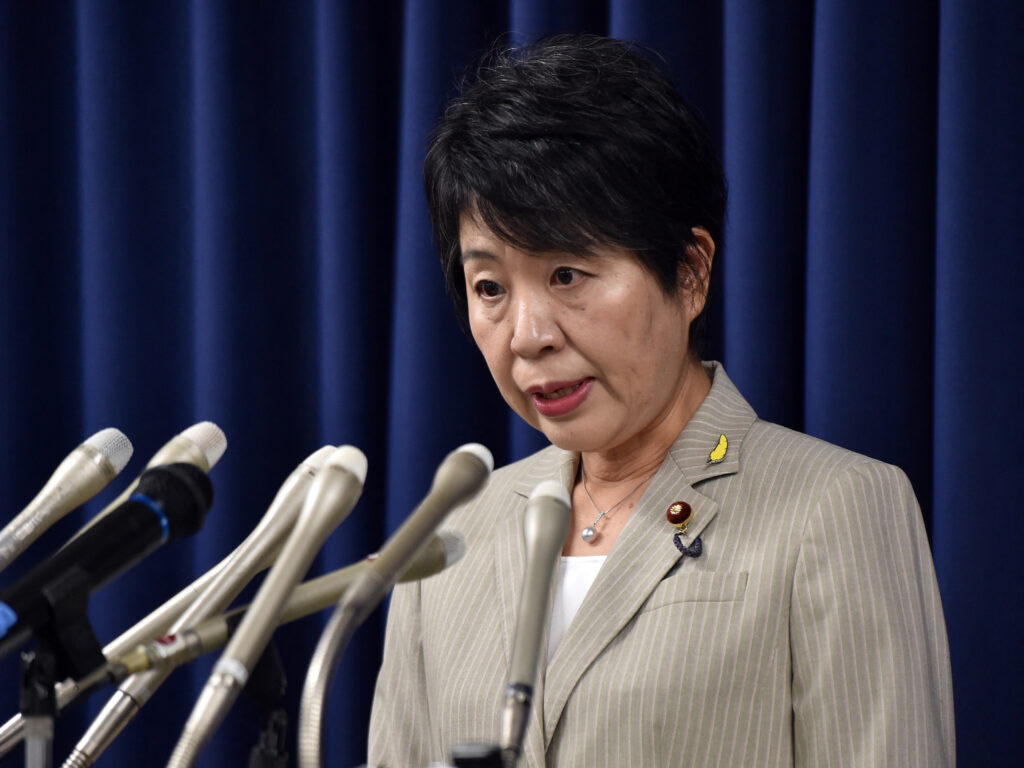 The Japanese Foreign Minister said she would like to work closely with Saudi Arabia on improving humanitarian access and providing aid, including food, water, and medical care for innocent civilians. (AFP)
