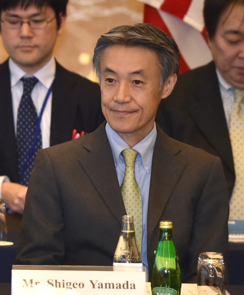 Shigeo Yamada, former senior deputy foreign minister. (AFP)