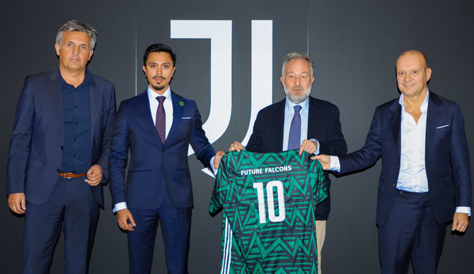 A joint program signed on Friday between Juventus FC and the Saudi Future Falcons will have a positive impact on the development of Saudi footballing talent, officials said. (Supplied)