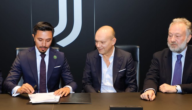 A joint program signed on Friday between Juventus FC and the Saudi Future Falcons will have a positive impact on the development of Saudi footballing talent, officials said. (Supplied)