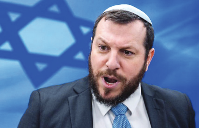The racist statements of Israeli Minister Amihay Eliyahu received widespread condemnation on Sunday. (AFP)