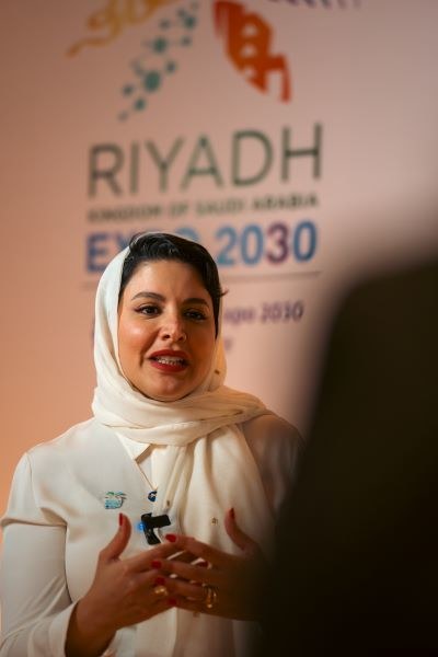 The Royal Commission for Riyadh City hosted delegates from the Bureau International des Expositions, or BIE, at the event. (AN Photo/Abdulrahman Fahad bin Shulhub)