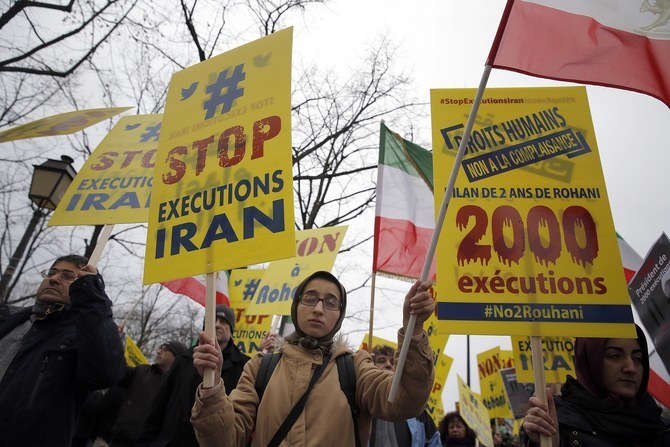 The UN and human rights groups frequently criticize Iran for executing child offenders. Iran executed a 17-year-old convicted of murder, two rights groups said on Saturday. (AP/File)