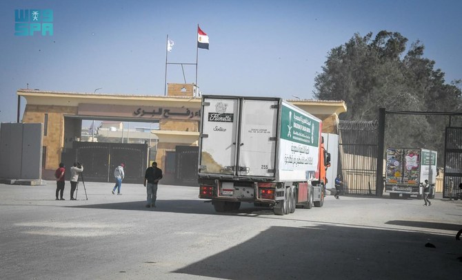 The aid convoys included food, medical and shelter aid. (SPA)