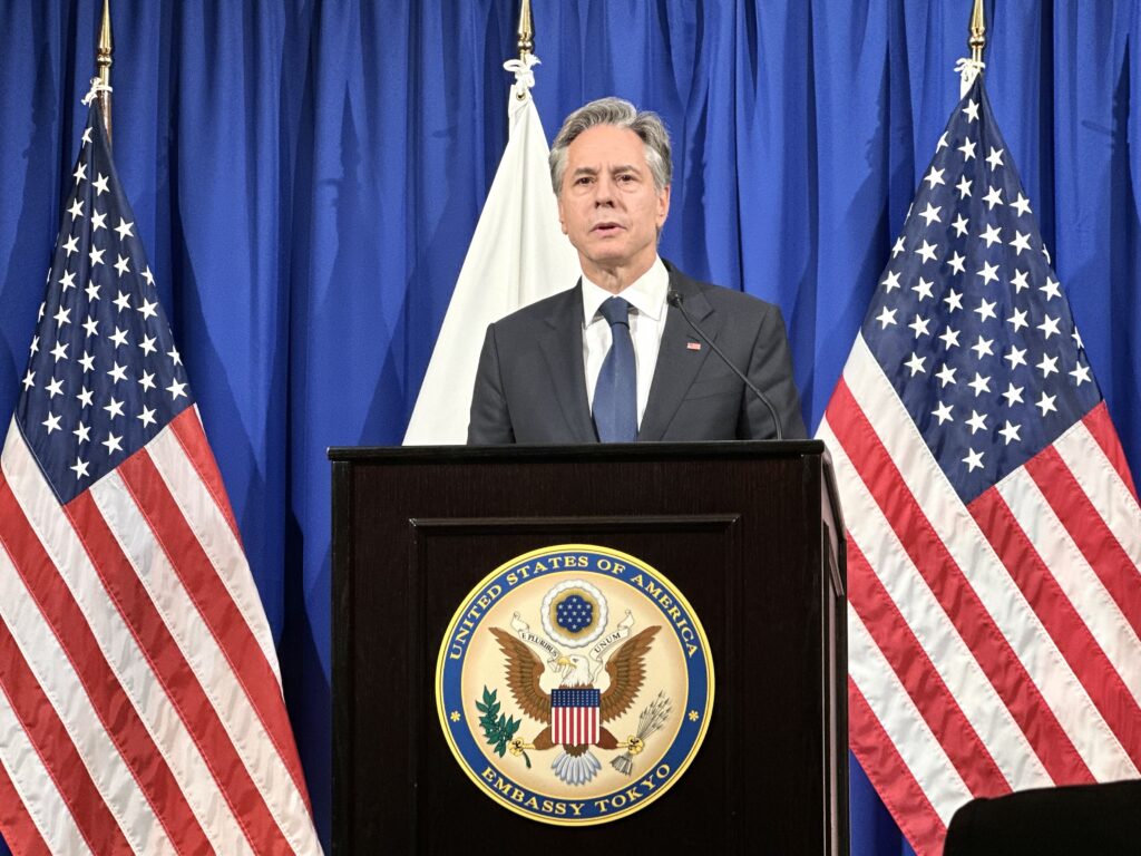 Blinken claimed Israel will stop the Israeli extremist violence in the West Bank by the settlers. (ANJ)