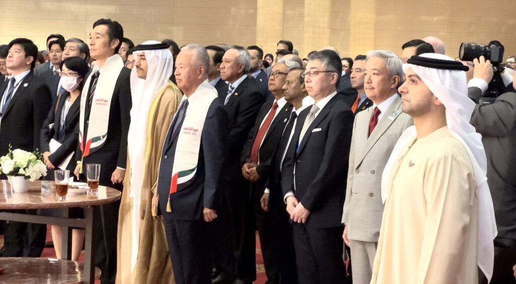 The United Arab Emirates celebrated its 52nd Union Day at the Okura Hotel in Tokyo (ANJ)