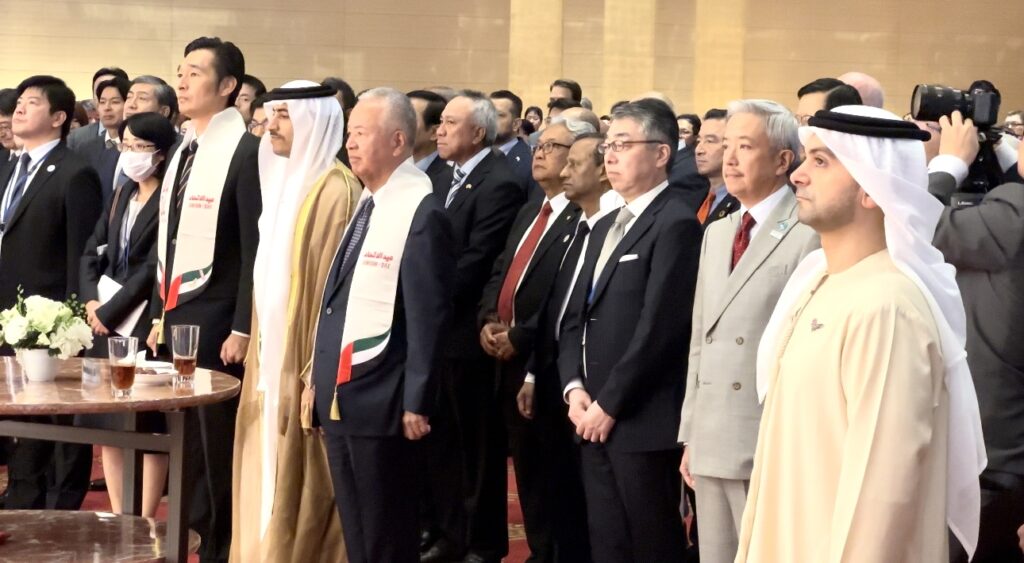 The United Arab Emirates celebrated its 52nd Union Day at the Okura Hotel in Tokyo (ANJ)