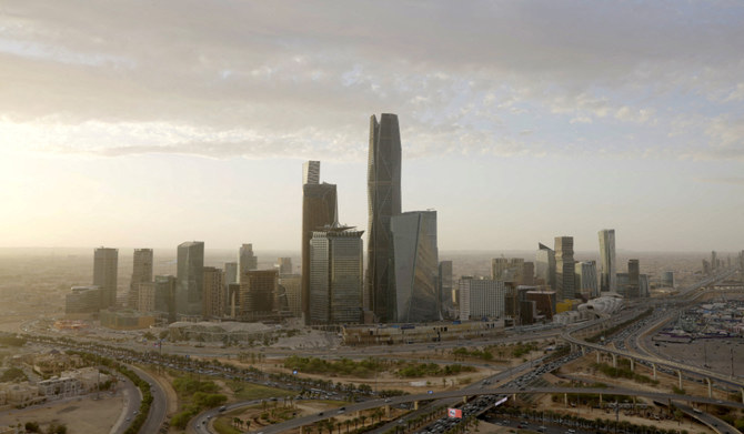 A general view of Riyadh city, Saudi Arabia, February 20, 2022. (Reuters)