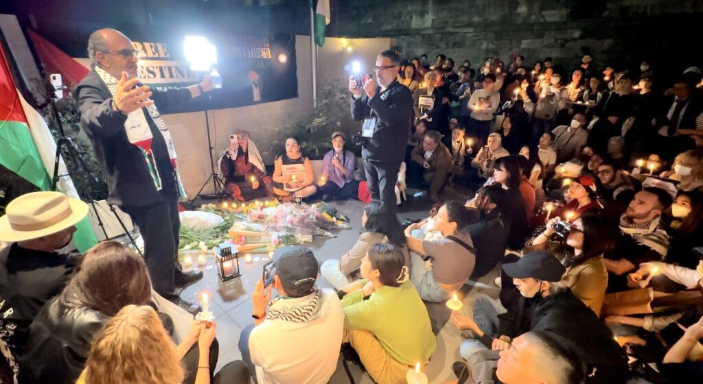 To honor the thousands of Palestinian victims of the conflict in Gaza, an evening of Remembrance was held at Tokyo's Palestinian Embassy on Saturday. (ANJ)