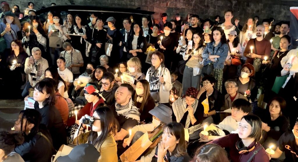 To honor the thousands of Palestinian victims of the conflict in Gaza, an evening of Remembrance was held at Tokyo's Palestinian Embassy on Saturday. (ANJ)