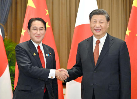 During the US visit, Kishida is planning to hold a meeting with Chinese President Xi Jinping as soon as Thursday local time.